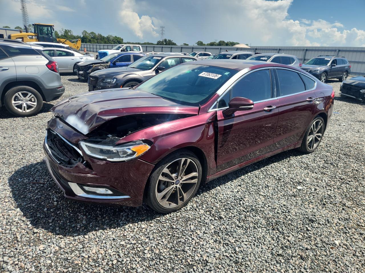 2017 FORD FUSION TITANIUM | 3FA6P0K94HR270383 | UPCARS