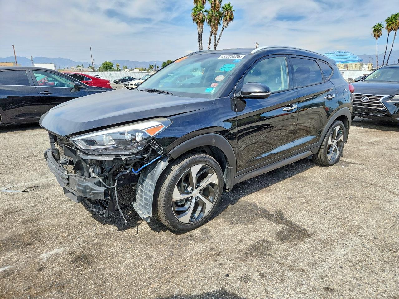 2016 HYUNDAI TUCSON LIMITED | KM8J33A23GU165066 | UPCARS