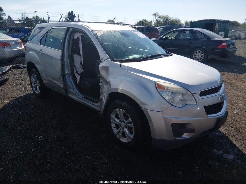 2013 CHEVROLET EQUINOX LS | 2GNFLCEK4D6175711 | UPCARS