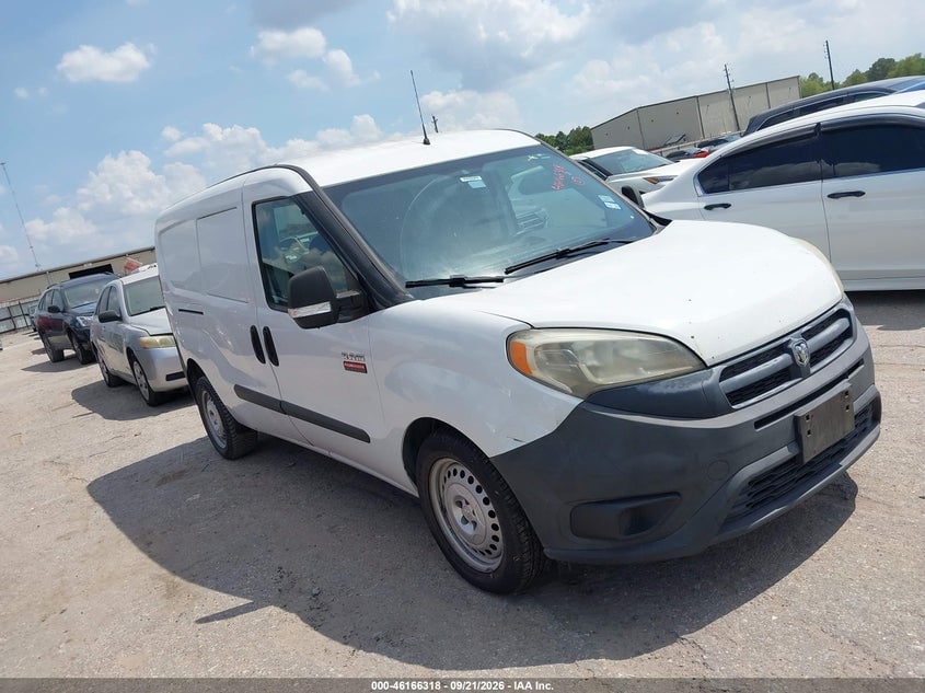2016 RAM PROMASTER CITY TRADESMAN | ZFBERFAT8G6B37823 | UPCARS