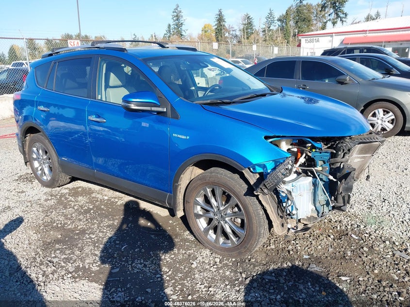 2016 TOYOTA RAV4 HYBRID LIMITED | JTMDJREVXGD049426 | UPCARS