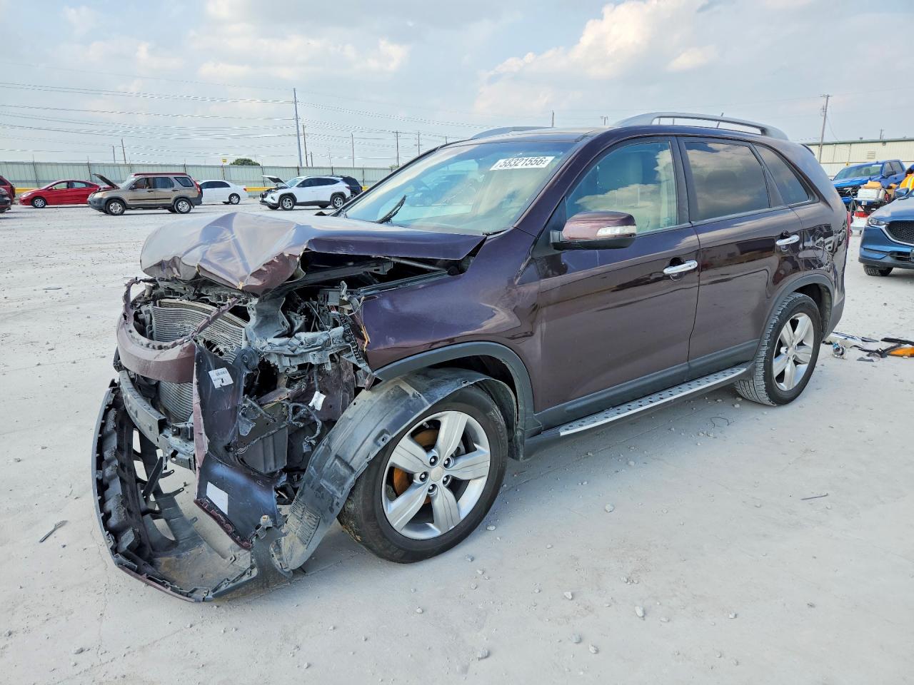 2012 KIA SORENTO EX | 5XYKU4A20CG201674 | UPCARS