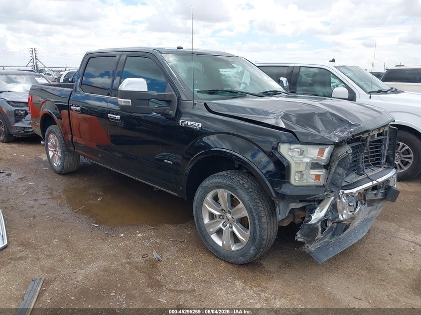 2017 FORD F-150 PLATINUM | 1FTEW1EG5HFA45752 | UPCARS