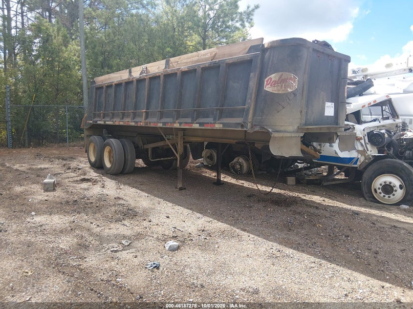 2000 PALMER MACHINE WORKS UNKNOWN | 1P924HS23YA003660 | UPCARS