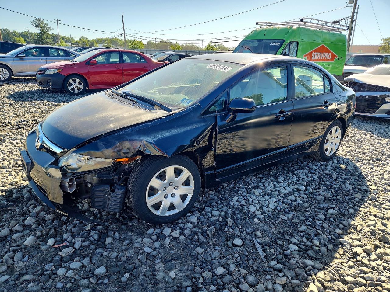 2006 HONDA CIVIC LX | 1HGFA16586L154089 | UPCARS