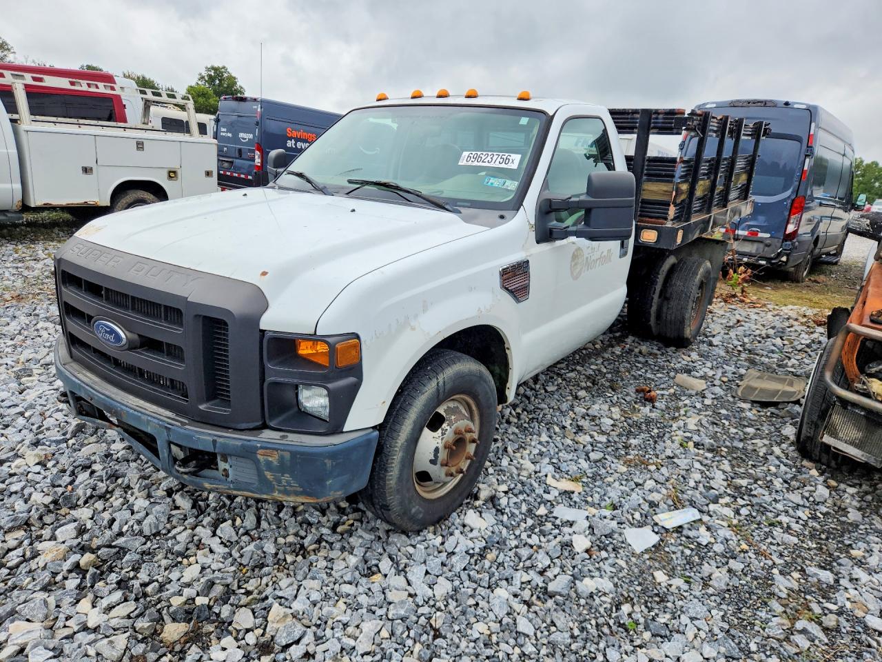 2008 FORD F350 SUPER DUTY | 1FDWF36R98ED85987 | UPCARS