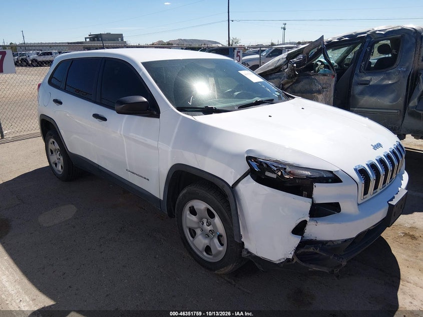 2017 JEEP CHEROKEE SPORT FWD | 1C4PJLABXHW669365 | UPCARS