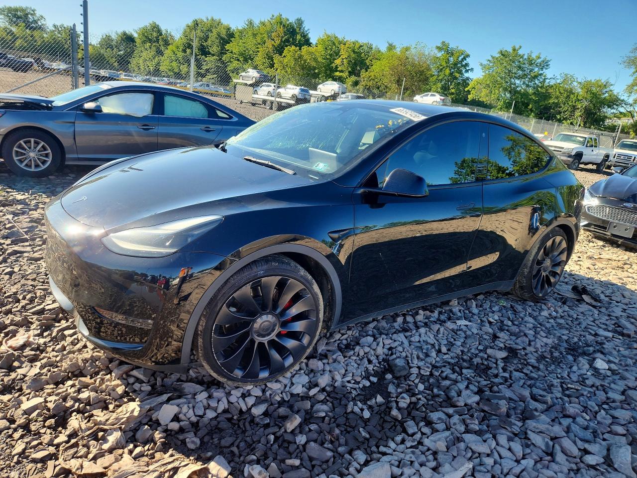 2022 TESLA MODEL Y | 7SAYGDEF1NF530265 | UPCARS