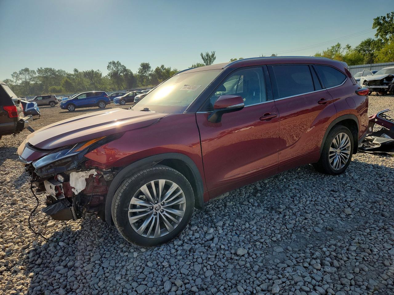 2021 TOYOTA HIGHLANDER PLATINUM | 5TDFZRBH0MS112792 | UPCARS