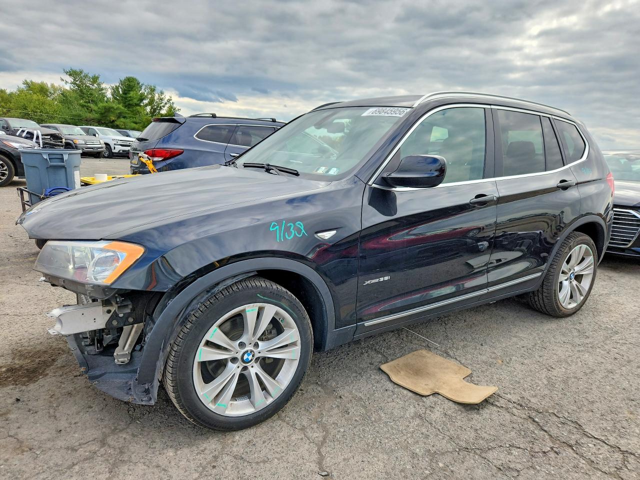 2012 BMW X3 XDRIVE35I | 5UXWX7C55CL737086 | UPCARS