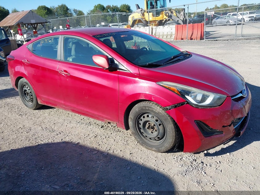 2014 HYUNDAI ELANTRA SE | KMHDH4AE0EU165490 | UPCARS