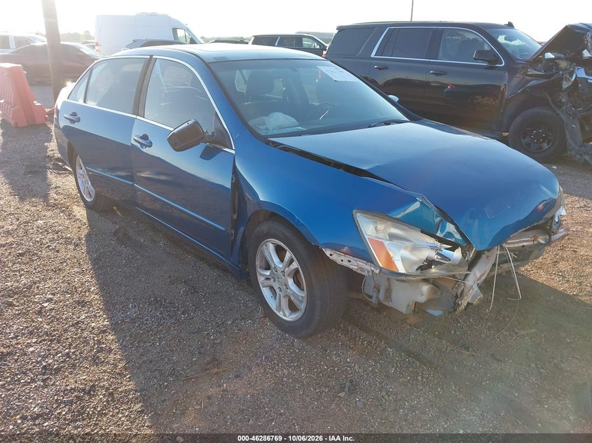 2007 HONDA ACCORD 2.4 EX | 1HGCM56787A084108 | UPCARS
