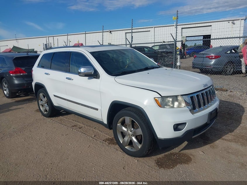 2013 JEEP GRAND CHEROKEE OVERLAND | 1C4RJFCG2DC627206 | UPCARS