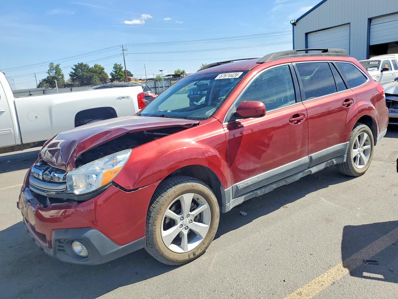 2013 SUBARU OUTBACK 2.5I PREMIUM | 4S4BRBCC5D3209332 | UPCARS