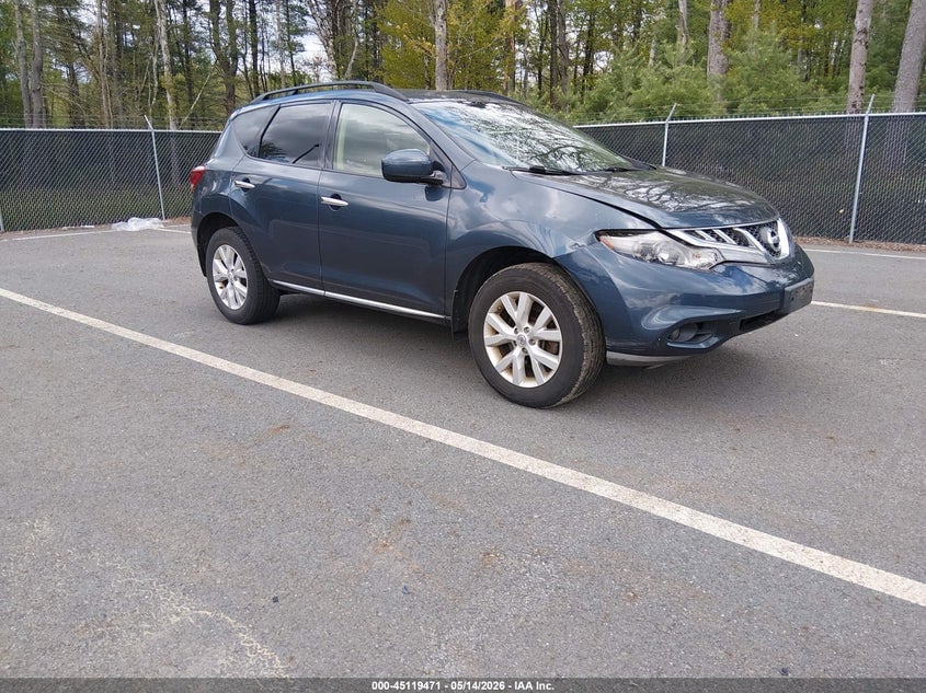 2013 NISSAN MURANO SV | JN8AZ1MW3DW319897 | UPCARS