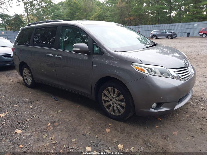 2017 TOYOTA SIENNA LIMITED PREMIUM 7 PASSENGER | 5TDDZ3DC4HS180640 | UPCARS