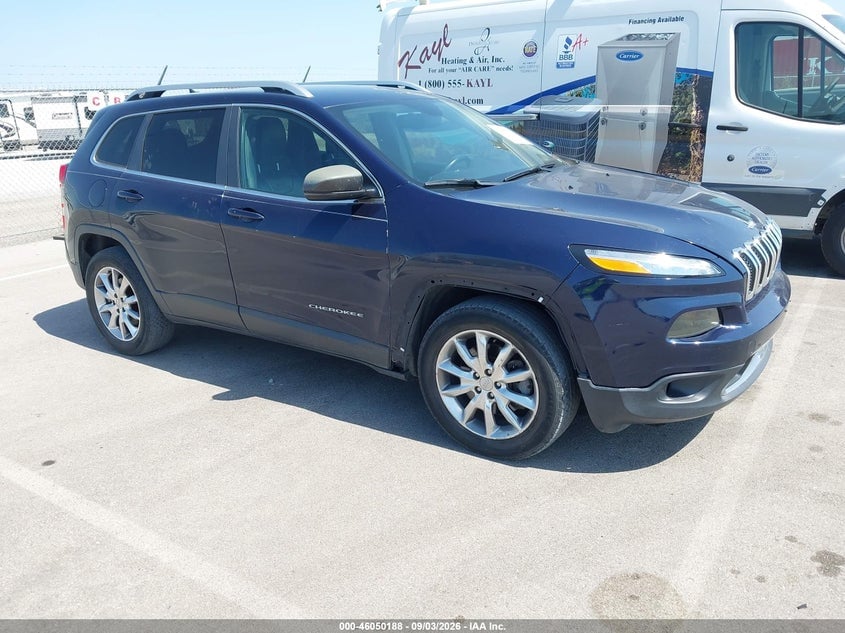 2014 JEEP CHEROKEE LIMITED | 1C4PJMDB6EW152321 | UPCARS