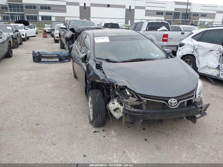 2016 TOYOTA COROLLA LE ECO | 5YFBPRHE0GP500555 | UPCARS