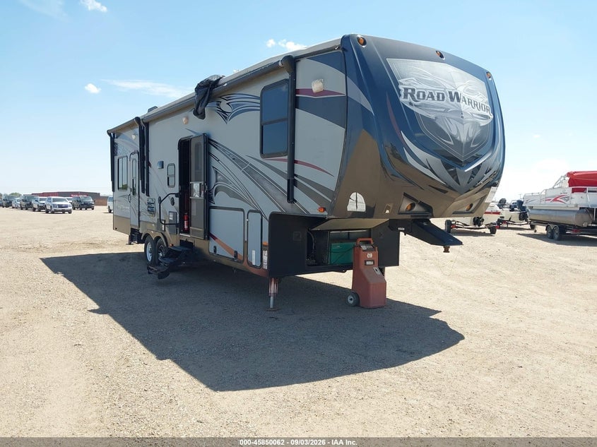 2015 HEARTLAND 36' ROAD WARRIOR 5TH WHEEL | 5SFCG362XFE291151 | UPCARS