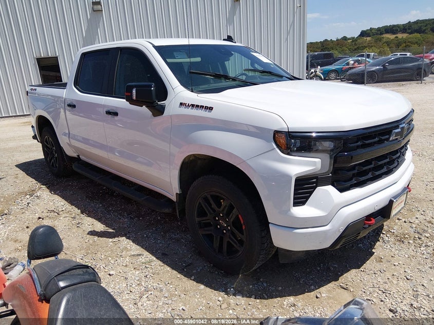 2024 CHEVROLET SILVERADO 1500 4WD  SHORT BED RST | 1GCUDEED1RZ363124 | UPCARS