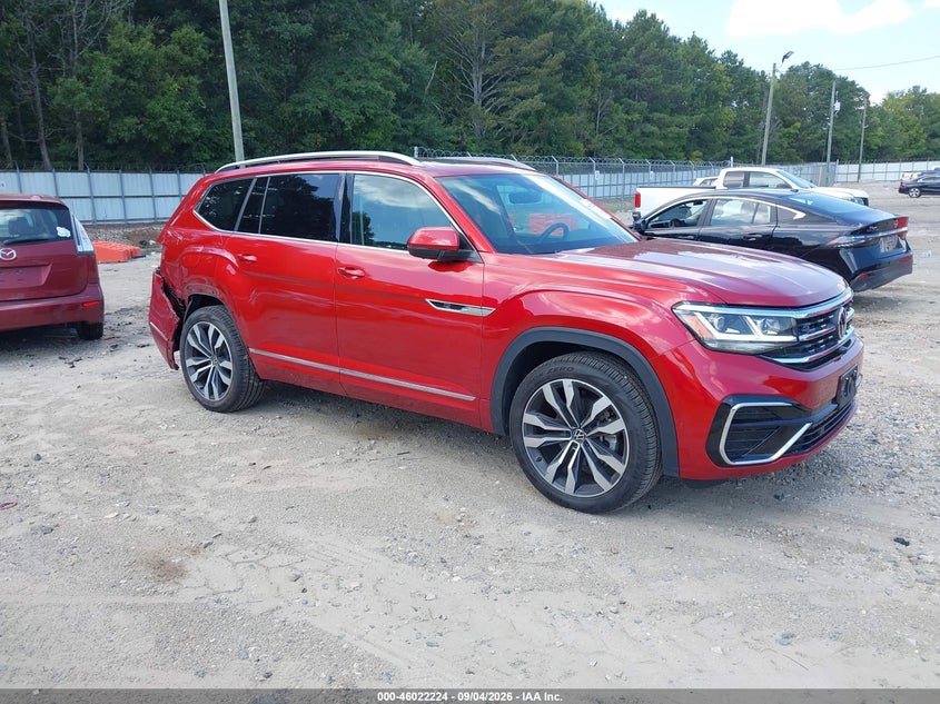 2022 VOLKSWAGEN ATLAS 3.6L V6 SEL PREMIUM R-LINE | 1V2FR2CA9NC533310 | UPCARS