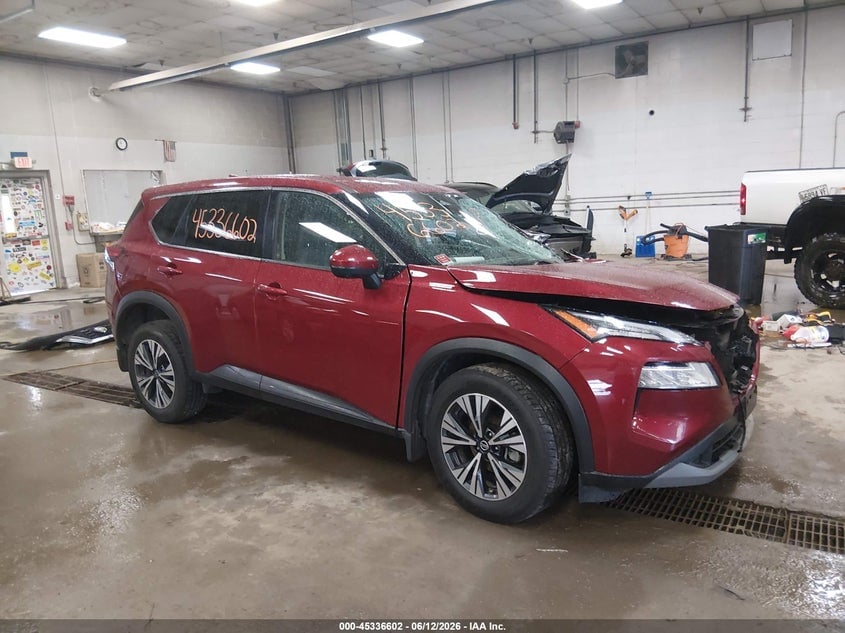 2021 NISSAN ROGUE SV INTELLIGENT AWD | JN8AT3BB3MW217075 | UPCARS
