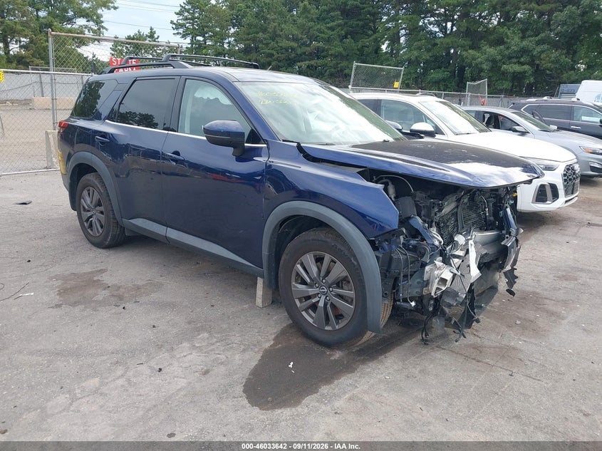 2022 NISSAN PATHFINDER SV 4WD | 5N1DR3BD5NC237416 | UPCARS
