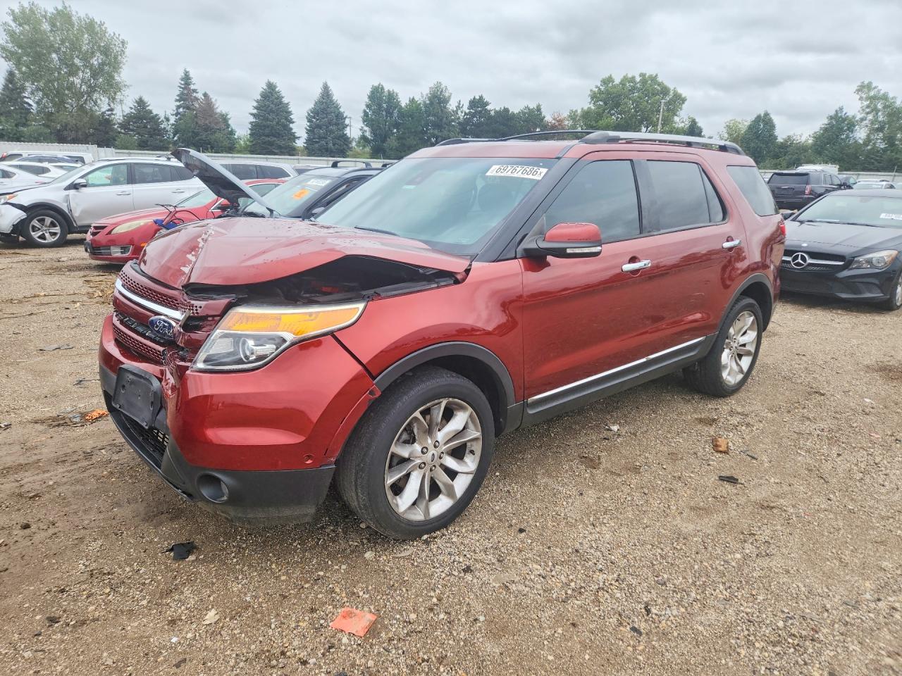 2014 FORD EXPLORER LIMITED | 1FM5K8F88EGC51791 | UPCARS