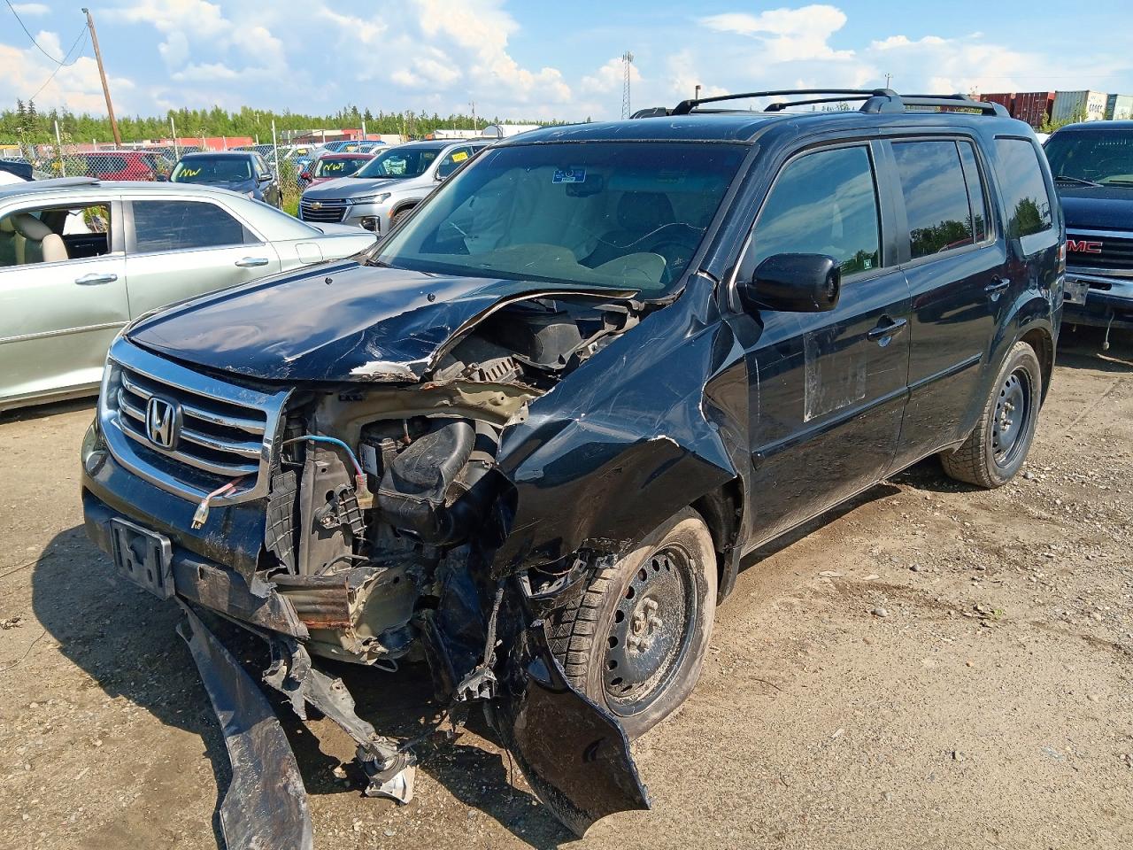 2012 HONDA PILOT EXL | 5FNYF4H50CB033076 | UPCARS