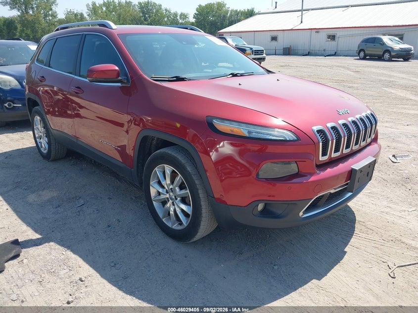 2014 JEEP CHEROKEE LIMITED | 1C4PJMDS3EW180948 | UPCARS