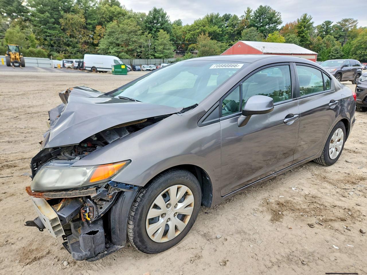 2012 HONDA CIVIC LX | 2HGFB2F56CH569388 | UPCARS