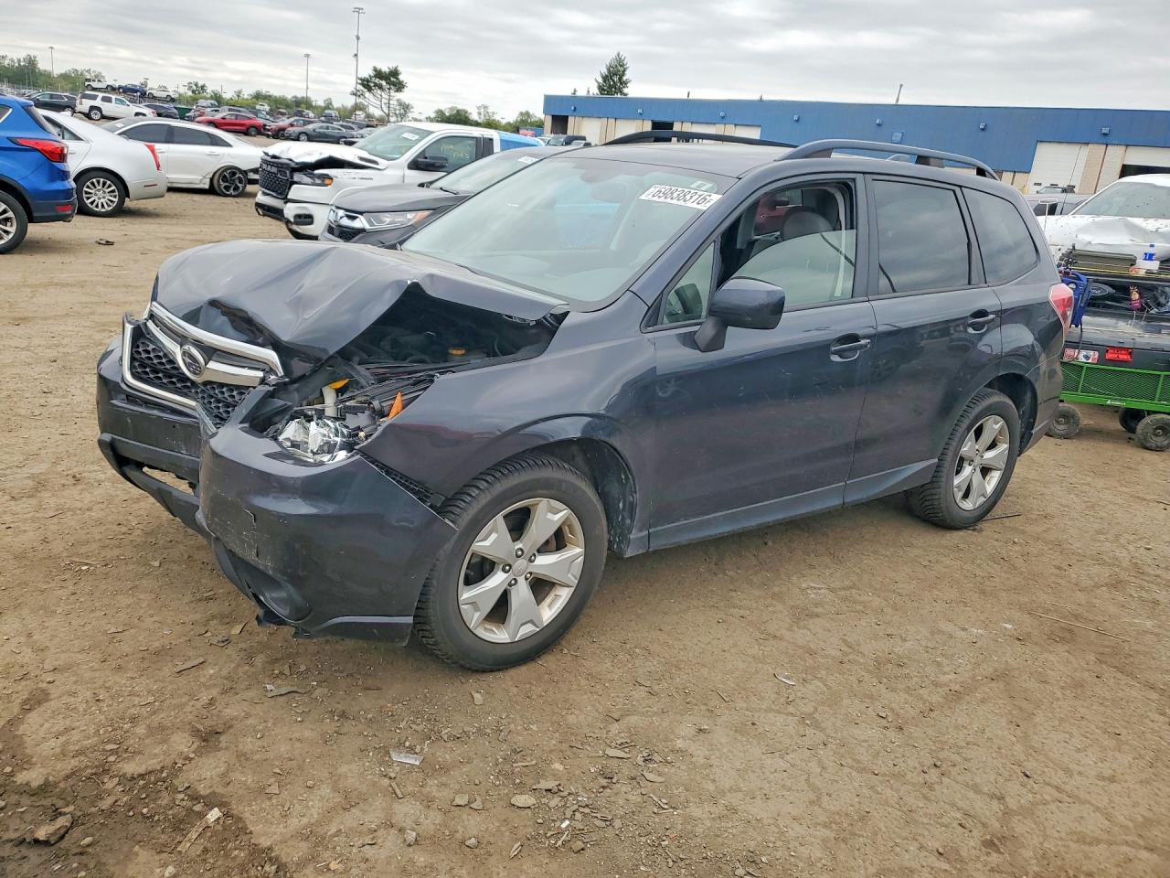 2016 SUBARU FORESTER 2.5I PREMIUM | JF2SJAGC0GH517534 | UPCARS