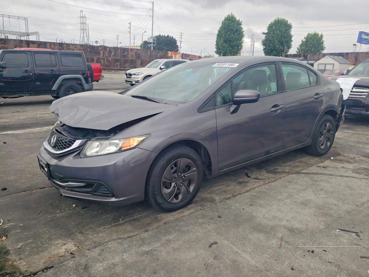 2015 HONDA CIVIC LX | 2HGFB2F54FH561441 | UPCARS