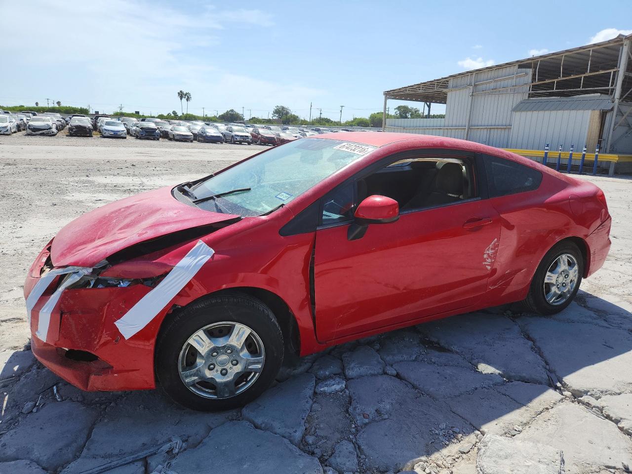2012 HONDA CIVIC LX | 2HGFG3B52CH519648 | UPCARS