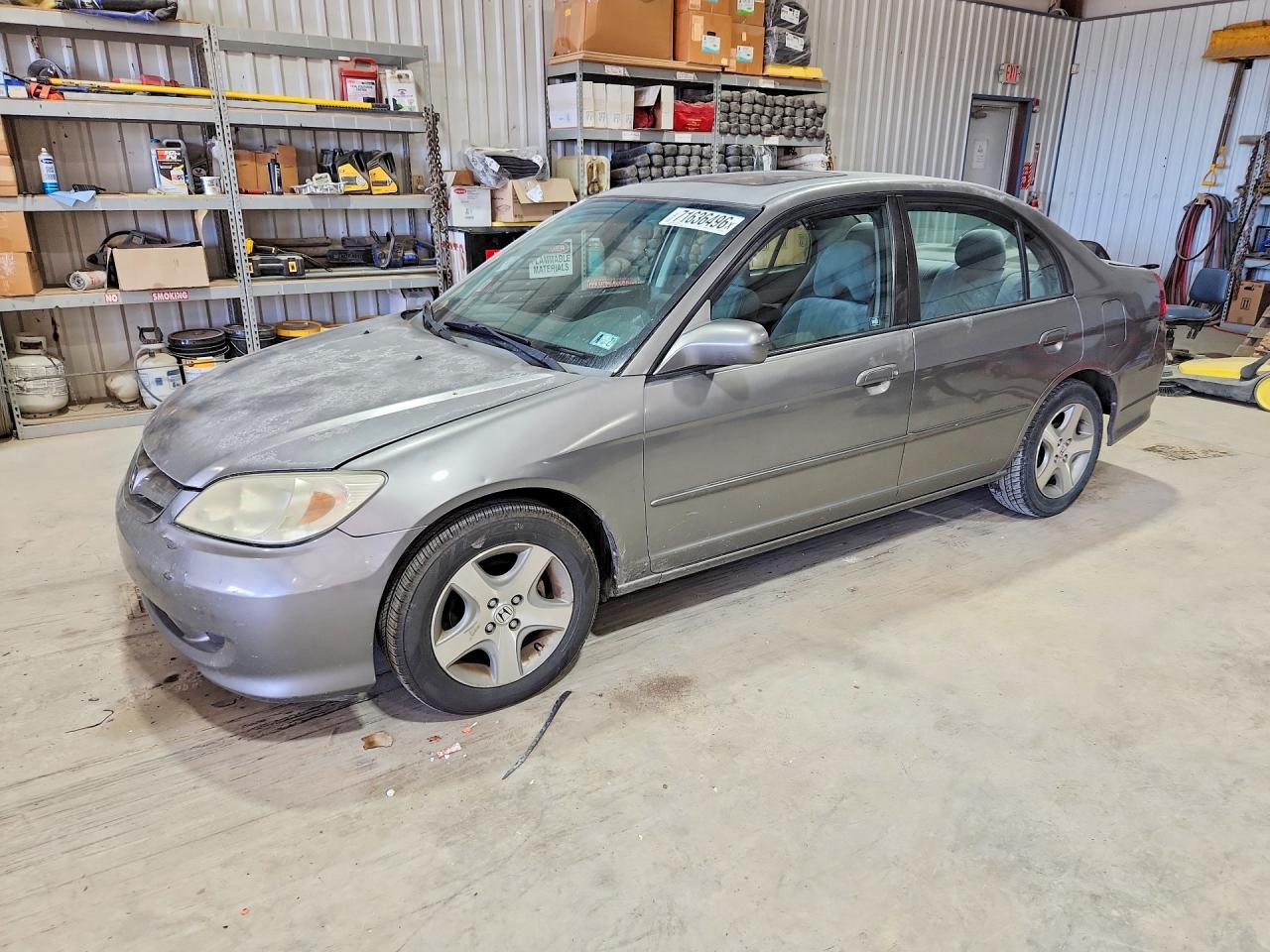 2005 HONDA CIVIC EX | 2HGES25875H519948 | UPCARS