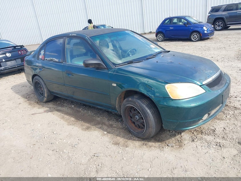 2001 HONDA CIVIC LX | 2HGES15551H516654 | UPCARS