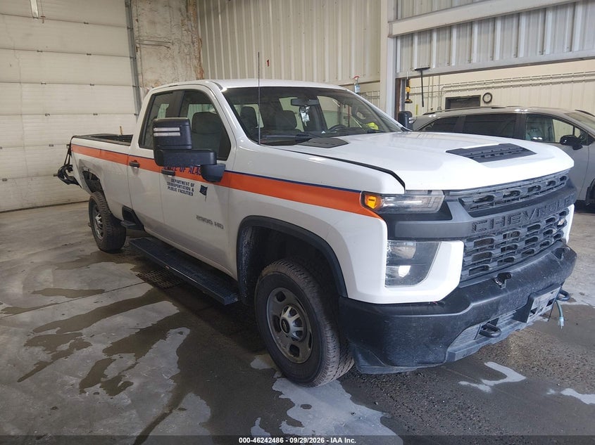 2020 CHEVROLET SILVERADO 2500HD 4WD  LONG BED WT | 1GC5YLE78LF231171 | UPCARS