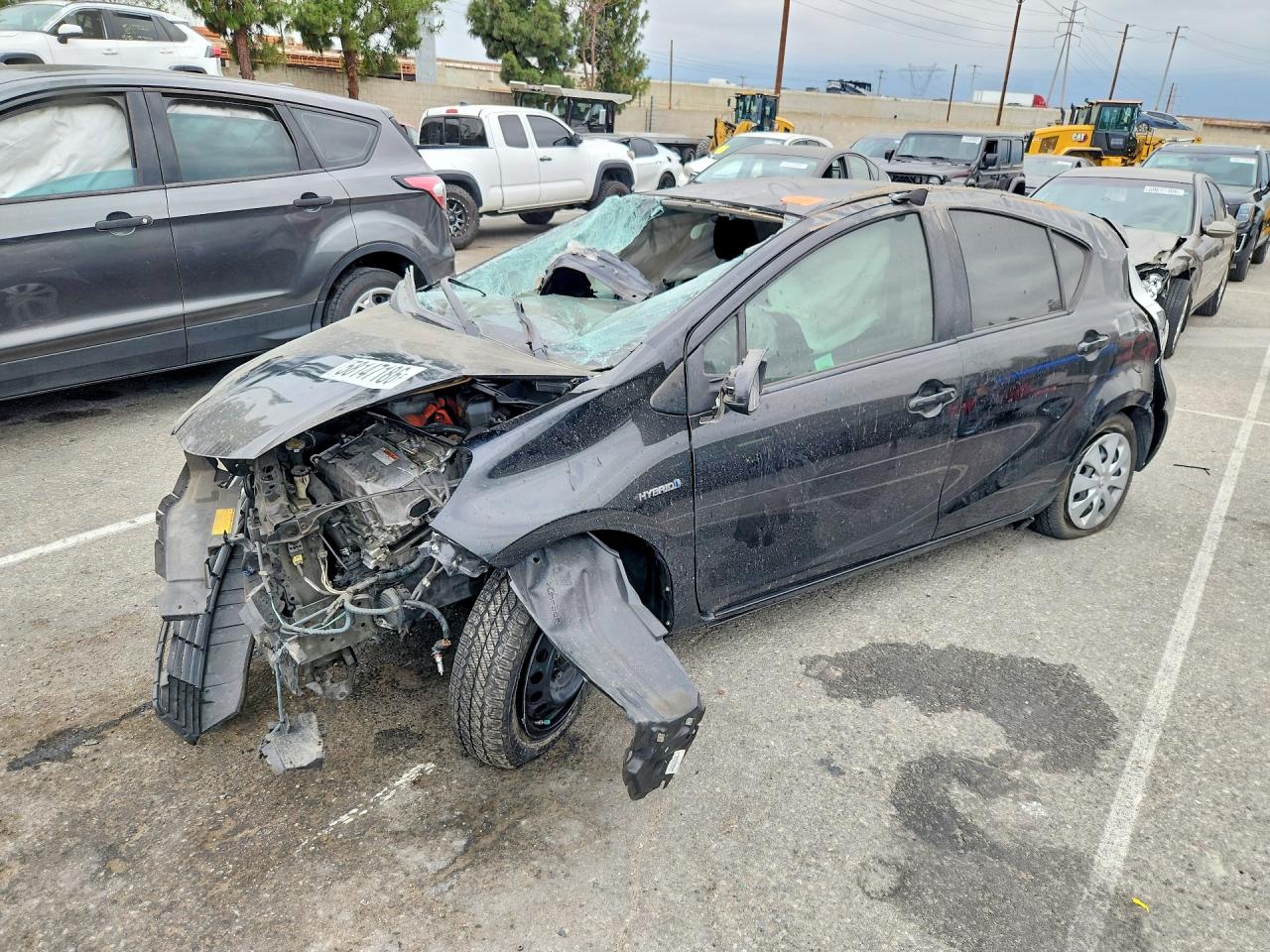 2012 TOYOTA PRIUS THREE | JTDKDTB34C1517354 | UPCARS
