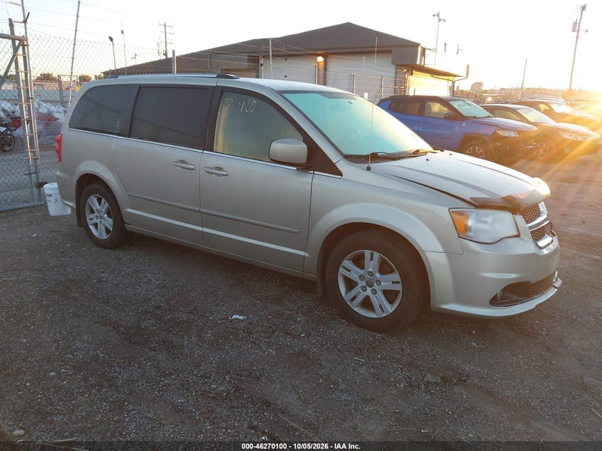 2012 DODGE GRAND CARAVAN CREW | 2C4RDGDG8CR369923 | UPCARS