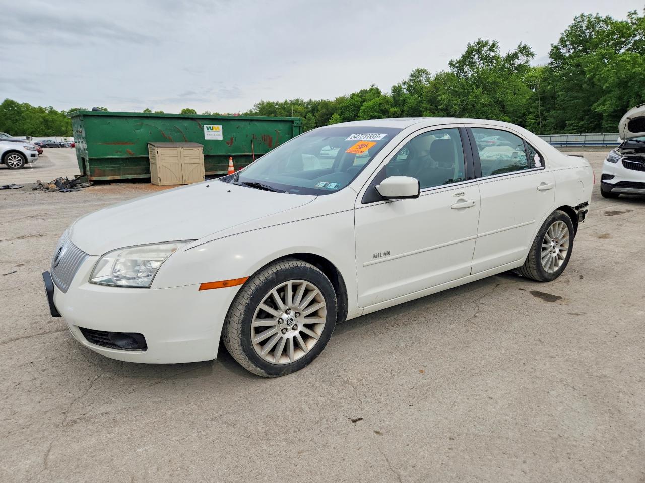 2008 MERCURY MILAN PREMIER | 3MEHM08198R633028 | UPCARS