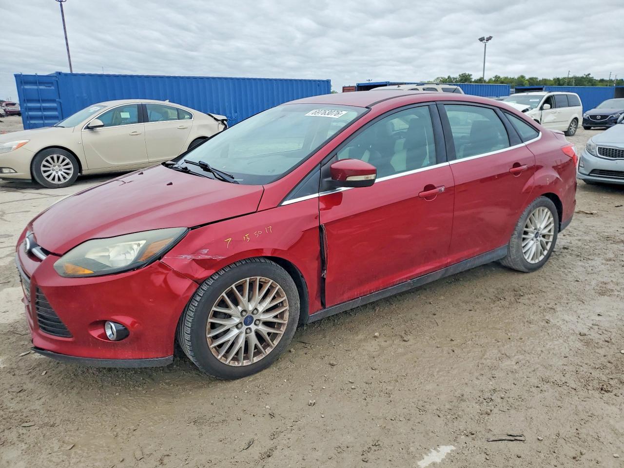 2014 FORD FOCUS TITANIUM | 1FADP3J28EL407297 | UPCARS