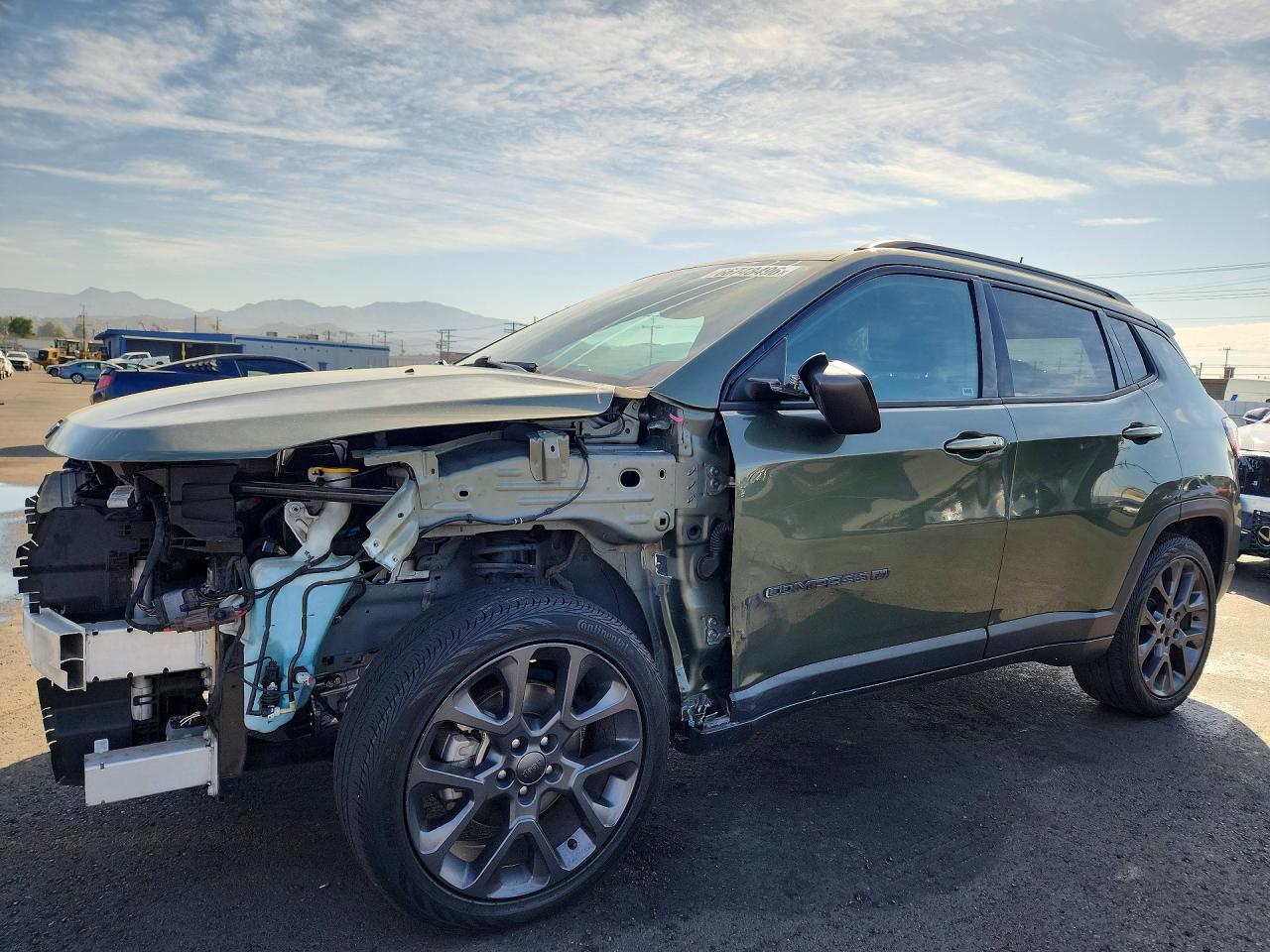 2021 JEEP COMPASS 80TH EDITION | 3C4NJCEBXMT529124 | UPCARS
