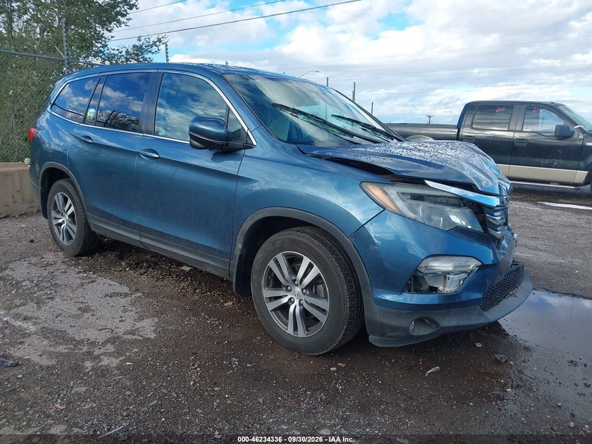 2017 HONDA PILOT EX-L | 5FNYF6H52HB013415 | UPCARS