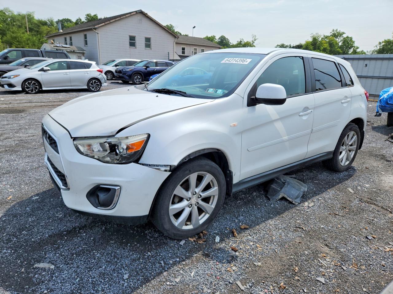 2014 MITSUBISHI OUTLANDER ES | 4A4AP3AU8EE023726 | UPCARS