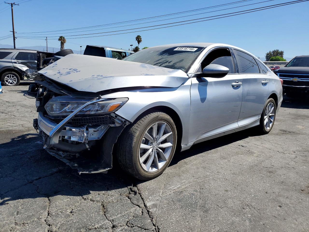 2021 HONDA ACCORD LX | 1HGCV1F18MA044253 | UPCARS