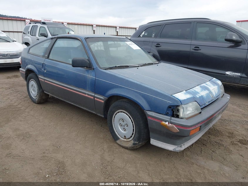 1986 HONDA CIVIC 1500 CRX | JHMAF7328GS052336 | UPCARS