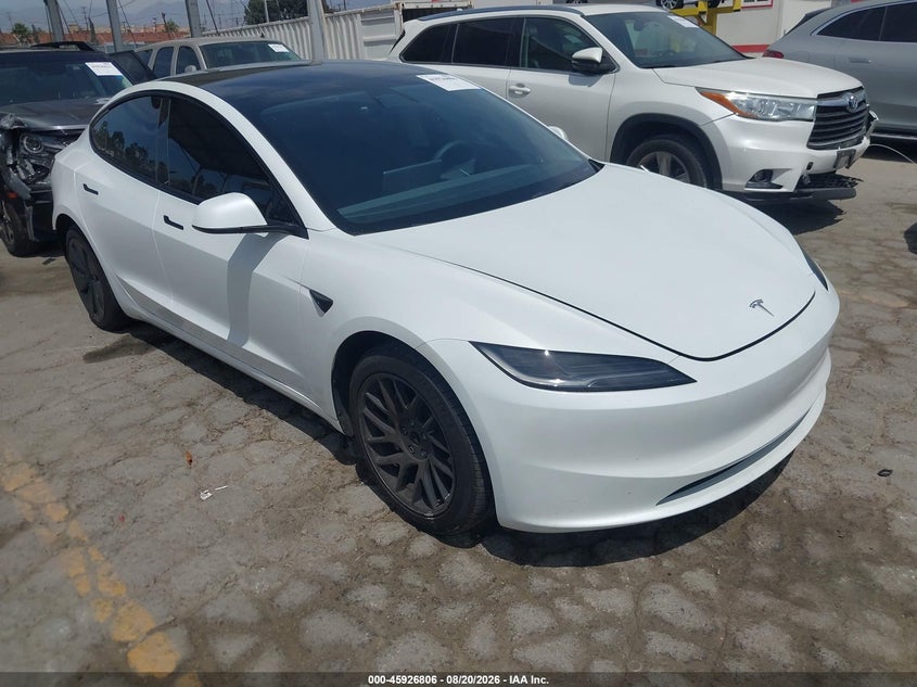 2024 TESLA MODEL 3 LONG RANGE DUAL MOTOR ALL-WHEEL DRIVE/REAR-WHEEL DRIVE | 5YJ3E1EA8RF787915 | UPCARS