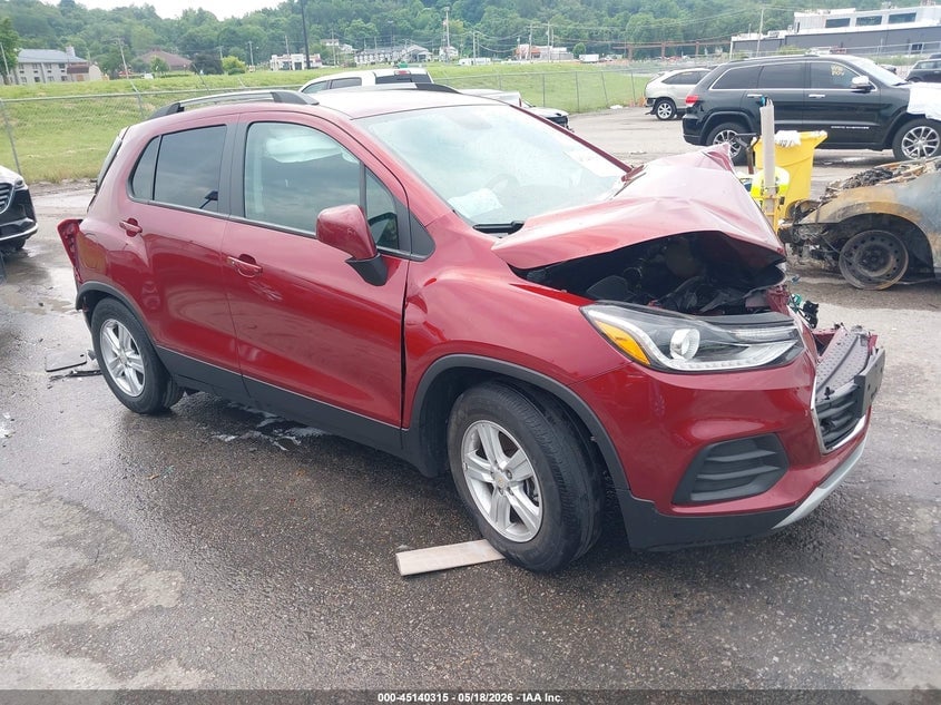 2022 CHEVROLET TRAX FWD LT | KL7CJLSM3NB546280 | UPCARS