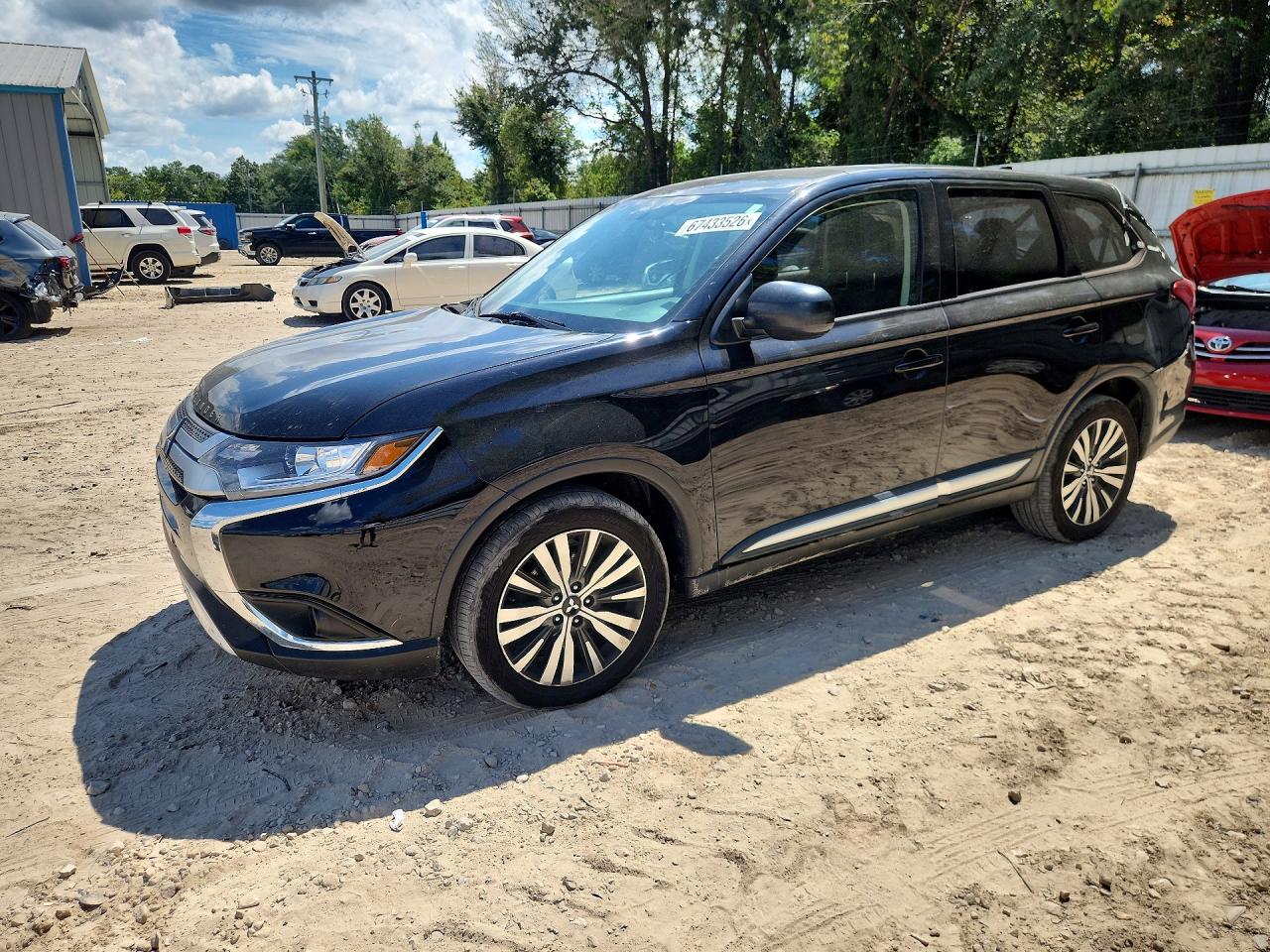 2019 MITSUBISHI OUTLANDER ES | JA4AD2A31KZ051626 | UPCARS