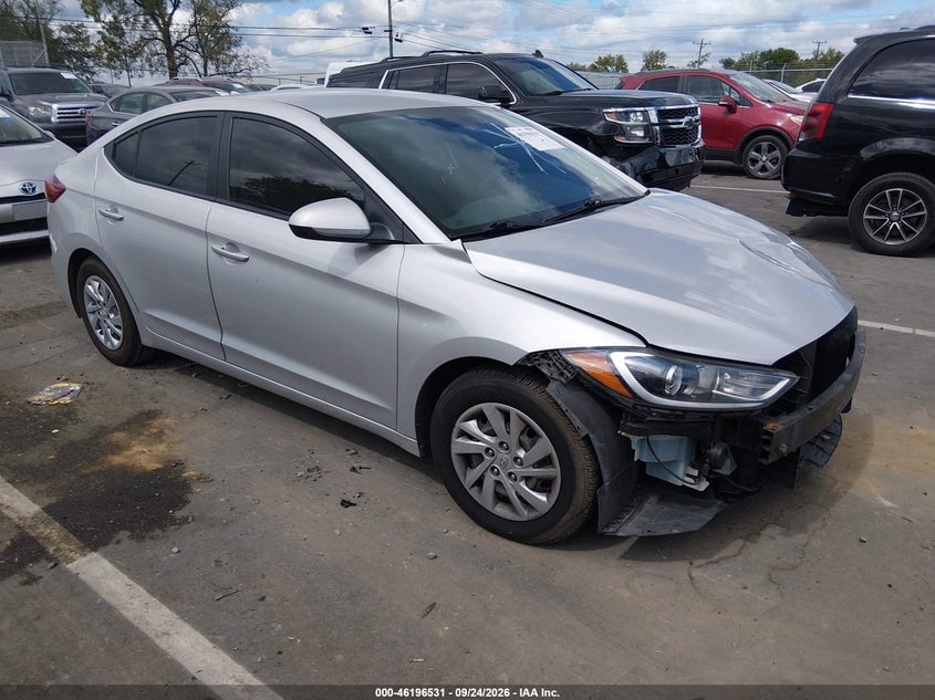 2017 HYUNDAI ELANTRA SE | KMHD74LF2HU116997 | UPCARS
